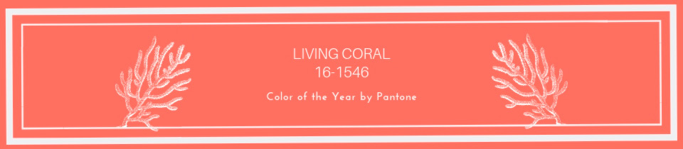 16-1546 Living Coral - Color of the Year by PANTONE